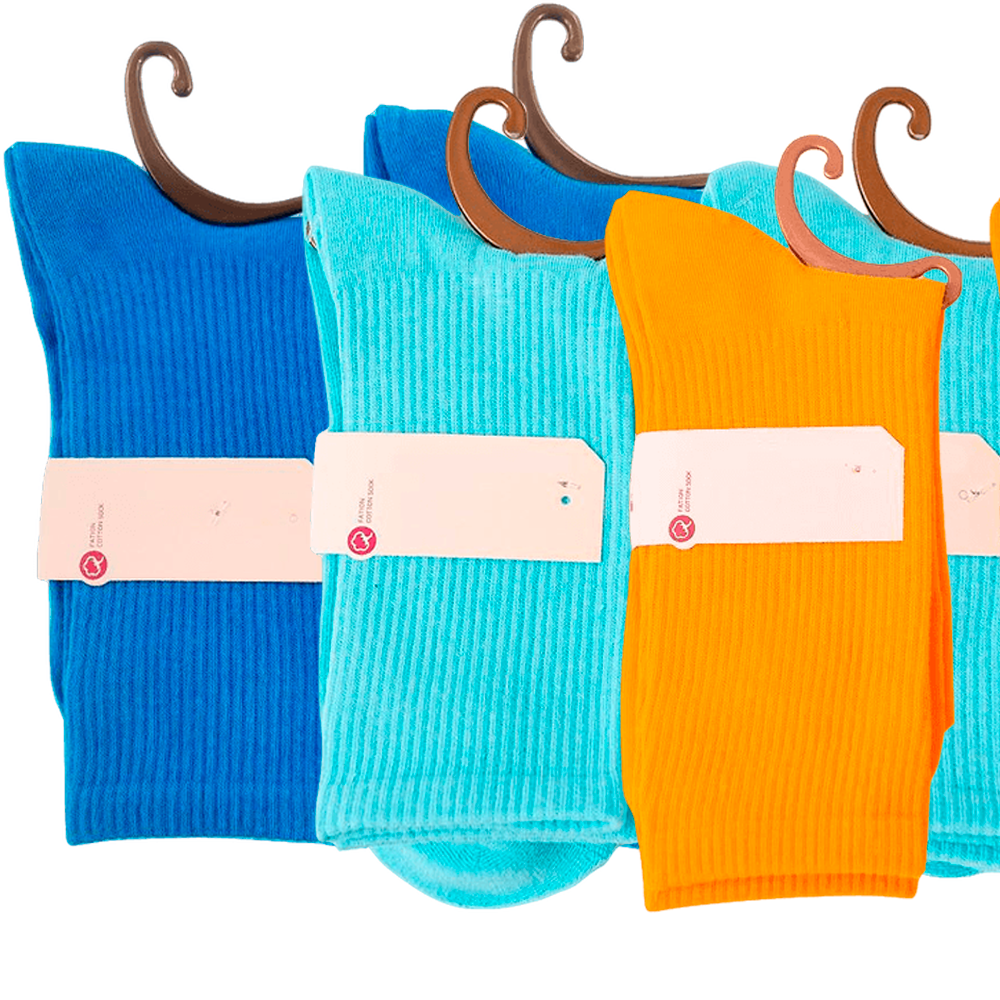 PACK 3: Colorful Socks (Free Size)